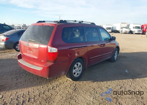 2007 Kia Sedona Lx z USA, uszkodzony, nr VIN KNDMB233X76190216